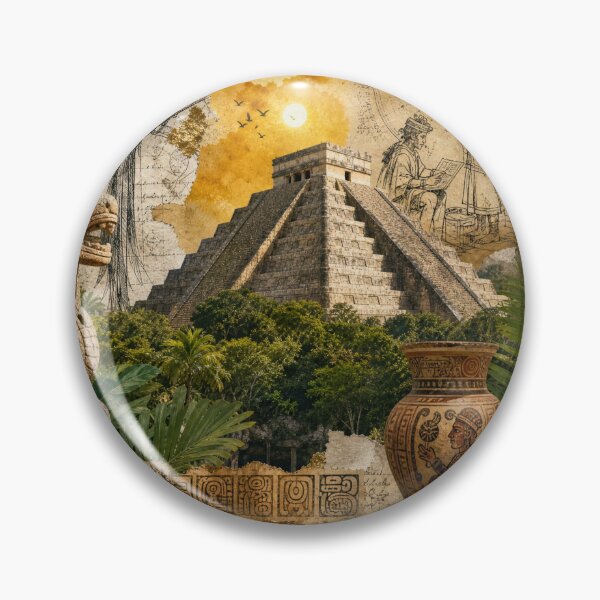 Item preview, Kukulcan's Ascent: Majesty of Chichen Itza designed and sold by DarVibe Designs.