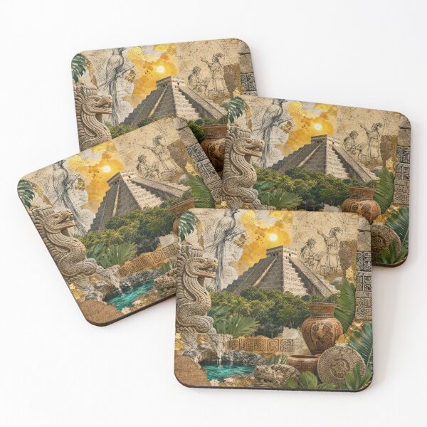 Item preview, Kukulcan's Ascent: Majesty of Chichen Itza designed and sold by DarVibe Designs.