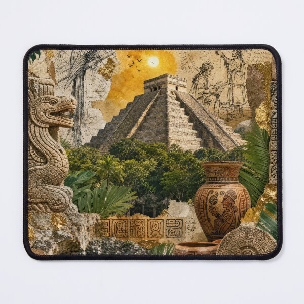 Item preview, Kukulcan's Ascent: Majesty of Chichen Itza designed and sold by DarVibe Designs.