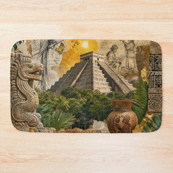 Item preview, Kukulcan's Ascent: Majesty of Chichen Itza designed and sold by DarVibe Designs.