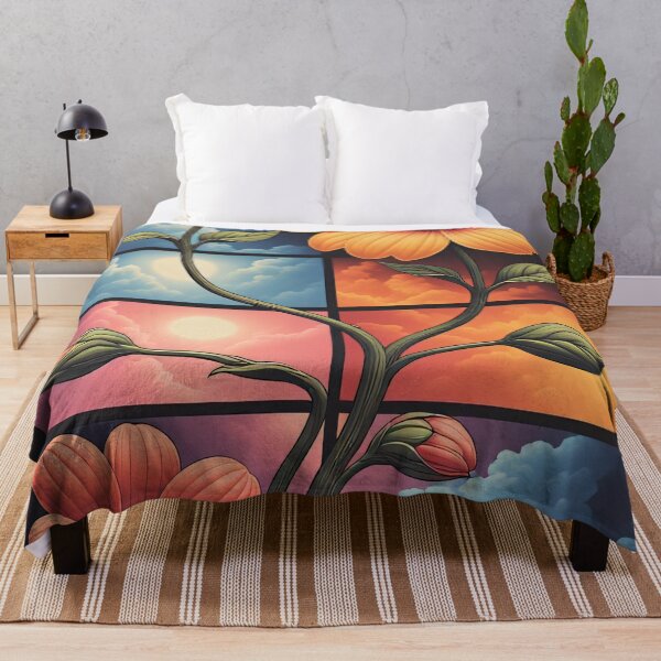 Item preview, Sunflowers grow through a window in the sky. designed and sold by Mianku | Für das Leben.