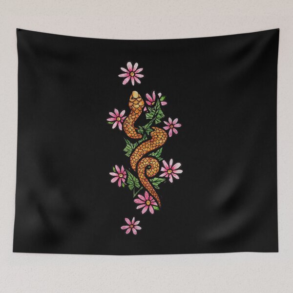 Item preview, Floral Snake designed and sold by lacychenault.