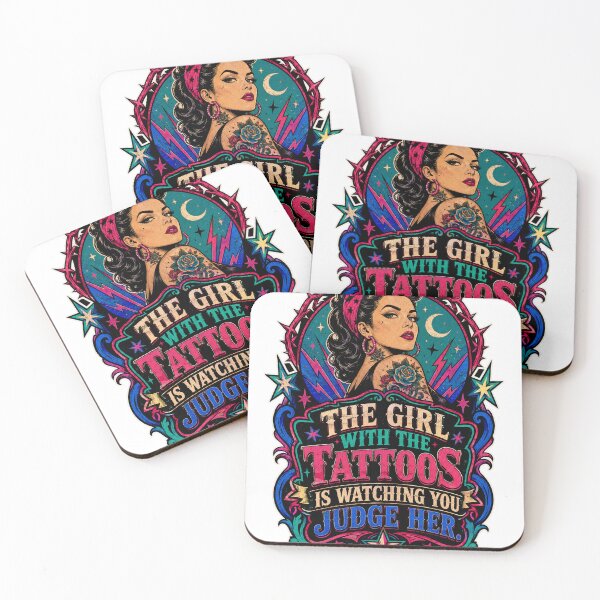 Item preview, Pin Up Tattooed Woman Judgement designed and sold by Squiggle Happy.