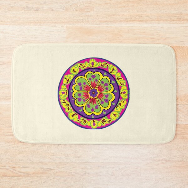 Item preview, Folk Mandala designed and sold by CharlottePlaceArt.