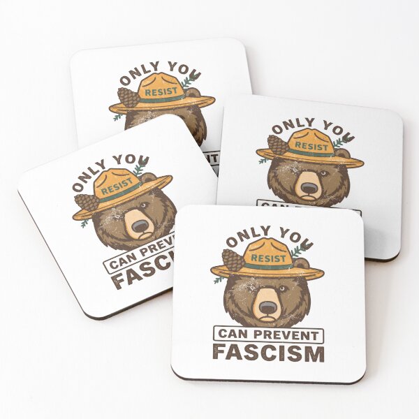 Item preview, Only You Resist Can Prevent Fascism Anti Fascist Progressive Activism designed and sold by JonesFlora2025.