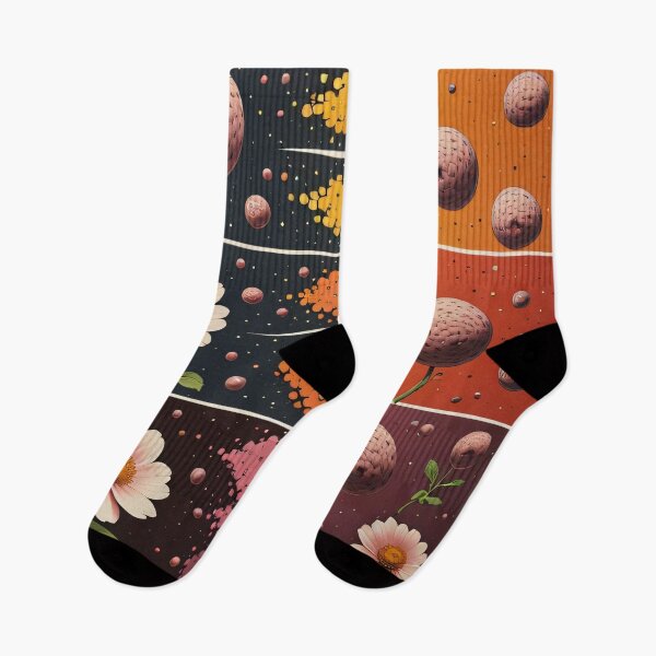 Item preview, Blooming worlds in colorful gradients and retro style designed and sold by Mianku | Für das Leben.