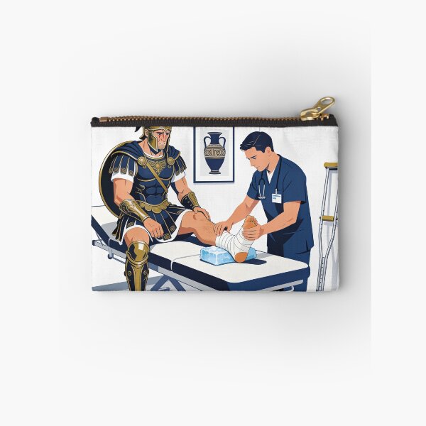 Item preview, Achilles Heel Injury Out For The Season - Funny Greek Mythology Gift designed and sold by HistoricHumor.
