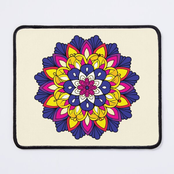 Item preview, Folk Mandala designed and sold by CharlottePlaceArt.