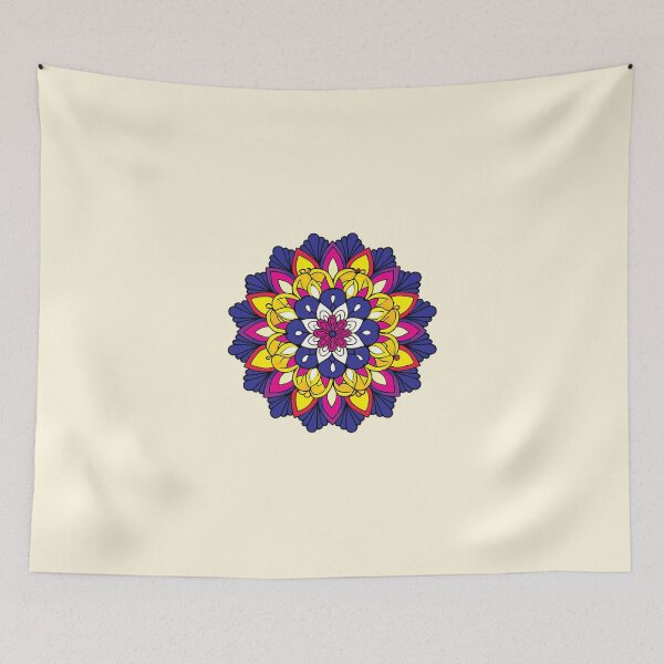 Item preview, Folk Mandala designed and sold by CharlottePlaceArt.