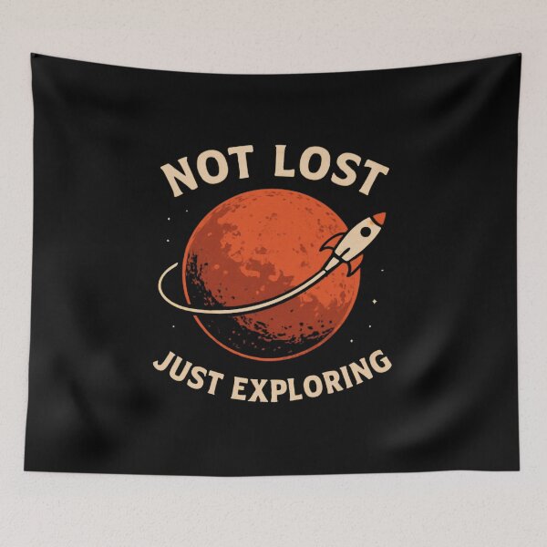 Item preview, Not Lost Just Exploring designed and sold by meesara.