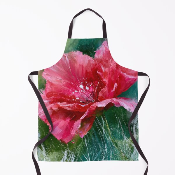 Item preview, Textured Acrylic Red Poppy Blossom Painting designed and sold by Paolo-Bandal.