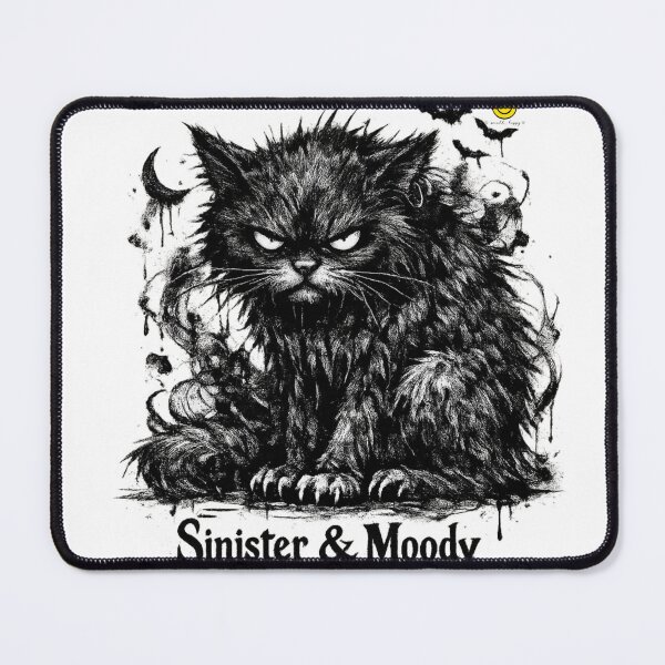 Item preview, Sinister & Moody Gothic Black Cat designed and sold by Small Happy.