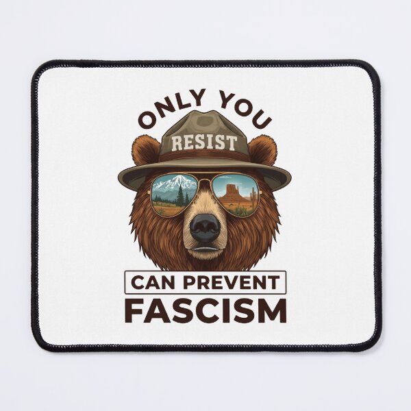 Item preview, Only You Resist Can Prevent Fascism Political Activist designed and sold by JonesFlora2025.