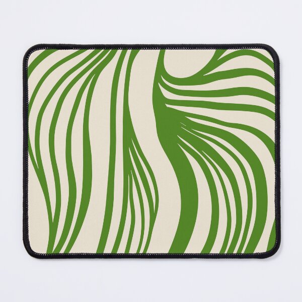 Item preview, Minimalistic Green Abstract Line Art designed and sold by soheedesigns.