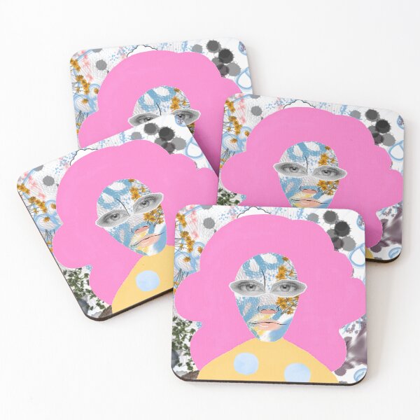 Item preview, Pink haired lady designed and sold by GasconyPassion.