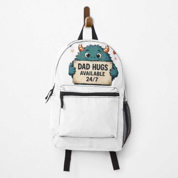 Item preview, Dad Hugs Available 24 7 Cute Monster Father's Day designed and sold by GUINewAlex.