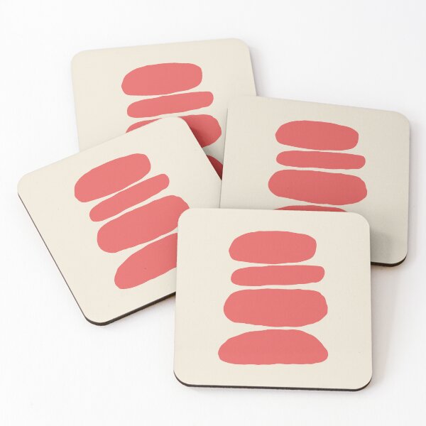 Item preview, Bright Minimalistic Abstract Shapes Art designed and sold by soheedesigns.