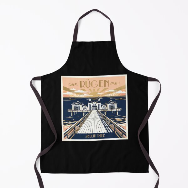 Item preview, Copy of Sellin Pier Rügen Island - Vintage Art Deco Travel Poster designed and sold by Digital Dreams Arts.