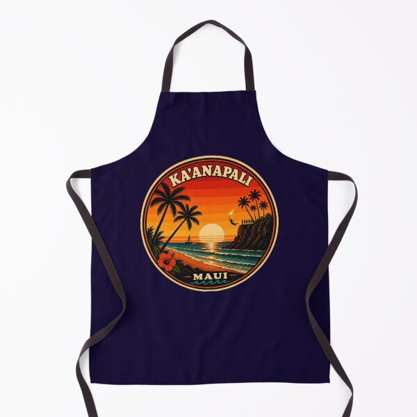 Item preview, Ka'anapali Beach Maui Vintage Sticker | Black Rock Sunset designed and sold by Swanny's Custom T-shirt and Gift Designs.