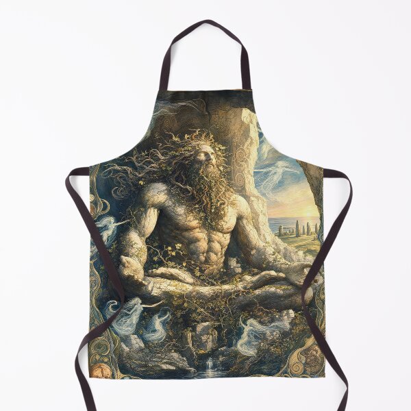 Item preview, The Awakening of Albion | Mythic Britain and Sacred Landscape Art designed and sold by Stoneflower-Art.