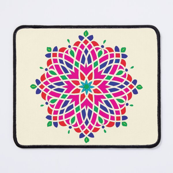 Item preview, Folk Mandala designed and sold by CharlottePlaceArt.