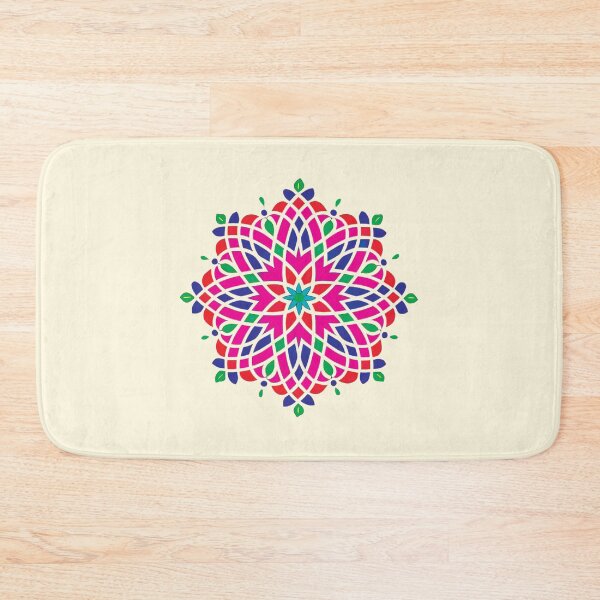 Item preview, Folk Mandala designed and sold by CharlottePlaceArt.