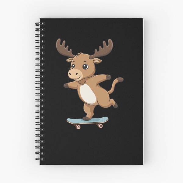 Item preview, Funny Moose Skateboard Skating Zoo Boys Girls Kids designed and sold by rafaeltto.