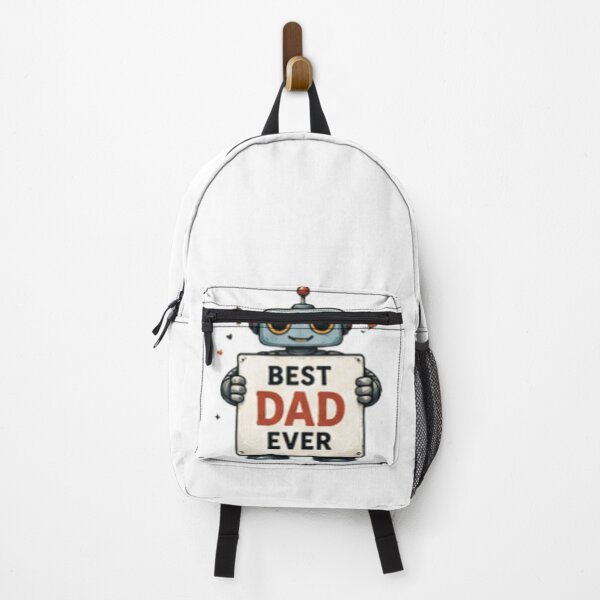 Item preview, Best Dad Ever Cute Retro Robot - Father's Day Gift designed and sold by GUINewAlex.