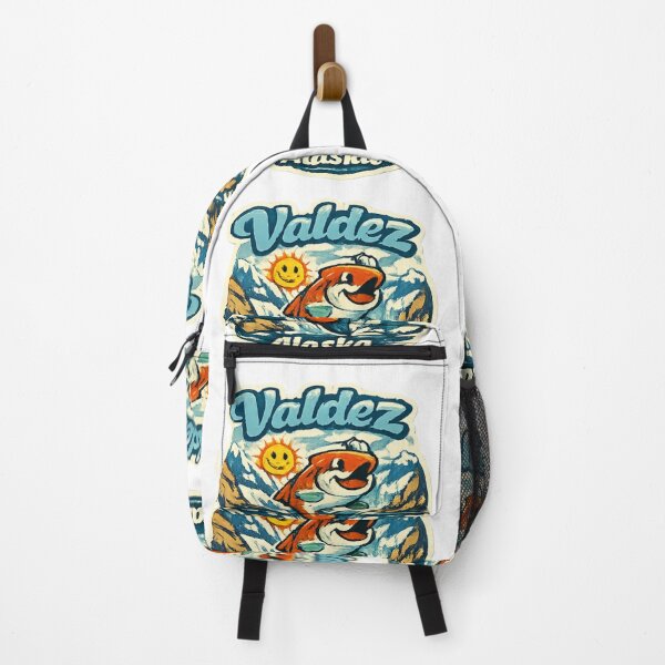 Item preview, Valdez Alaska and Funny fish designed and sold by DamioPolArt.