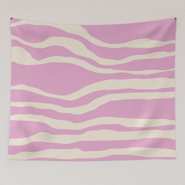 Item preview, Minimalistic Pink Abstract Line Art designed and sold by soheedesigns.