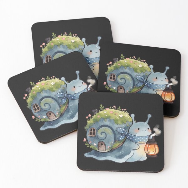 Item preview, Woodland Snail House Sticker | Cozy Cottagecore Fantasy Creature designed and sold by AillustriaAK.