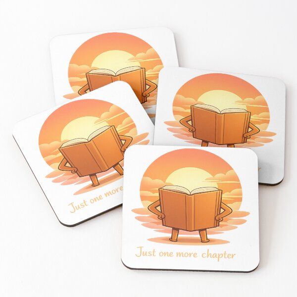 Item preview, Just One More Chapter – Bookish Sunset designed and sold by FeelCreations.