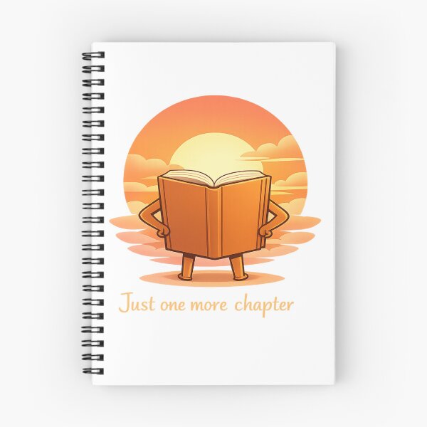 Item preview, Just One More Chapter – Bookish Sunset designed and sold by FeelCreations.