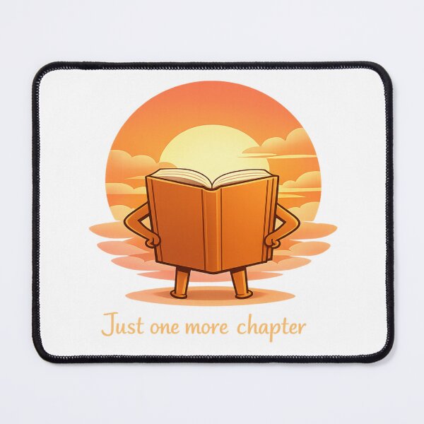 Item preview, Just One More Chapter – Bookish Sunset designed and sold by FeelCreations.