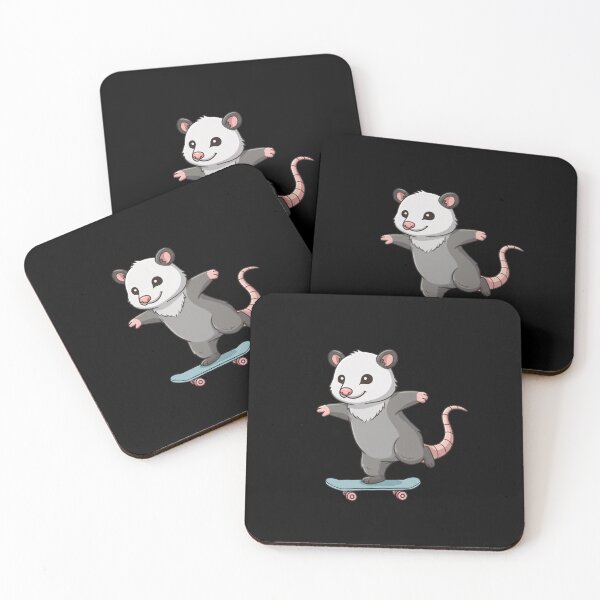 Item preview, Funny Opossum Skateboard Skating Zoo Boys Girls Kids designed and sold by rafaeltto.