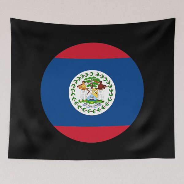 Item preview, Bandera circular de Belice BZ designed and sold by shitpostee.