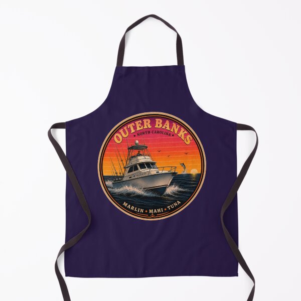 Item preview, Outer Banks Sportfishing Sticker designed and sold by Swanny's Custom T-shirt and Gift Designs.