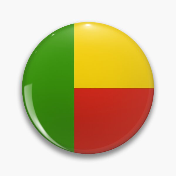 Item preview, Benin Circle Flag BJ designed and sold by shitpostee.