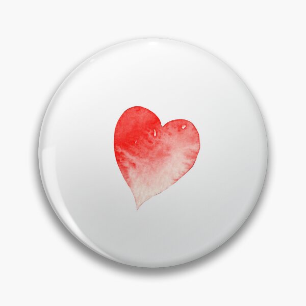 Item preview, Minimal Watercolor Red Heart designed and sold by SashaZinch.