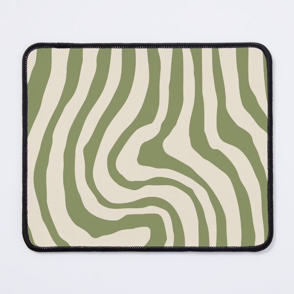 Item preview, Olive Green Abstract Line Art designed and sold by soheedesigns.