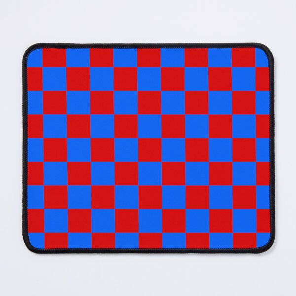 Item preview, Red and Blue Check Grid designed and sold by OneThreeSix.