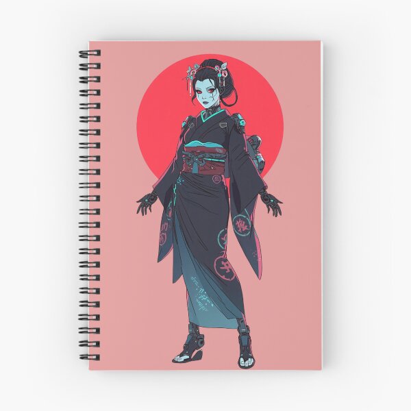Item preview, Kimono Cyber Geisha — Rising Sun Assassin designed and sold by kummo-0319.