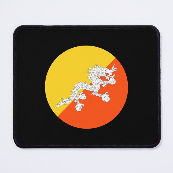 Item preview, Bhutan Circle Flag BT designed and sold by shitpostee.