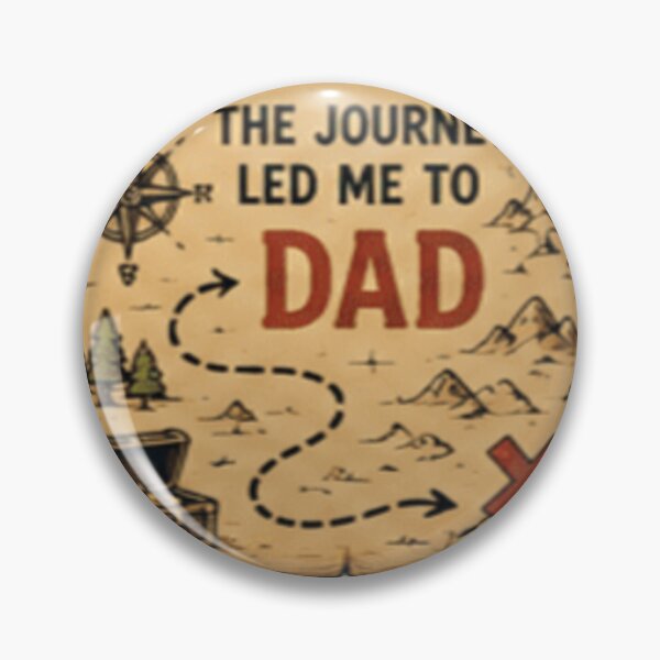 Item preview, Funny Father's Day Gift - The Journey Led Me To Dad designed and sold by GUINewAlex.