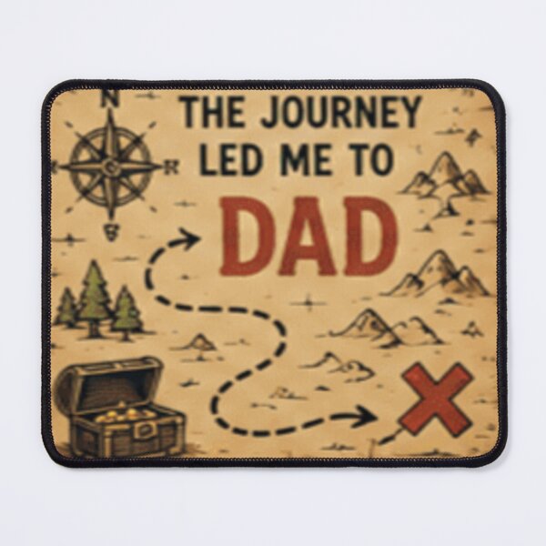 Item preview, Funny Father's Day Gift - The Journey Led Me To Dad designed and sold by GUINewAlex.
