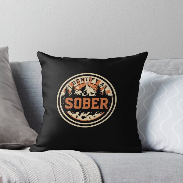 Item preview, I Identify As Sober Recovery Lifestyle Sobriety Community designed and sold by RetroMini2026.