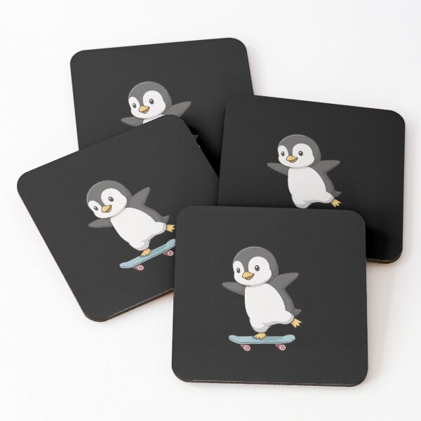 Item preview, Funny Penguin Skateboard Skating Zoo Boys Girls Kids designed and sold by rafaeltto.