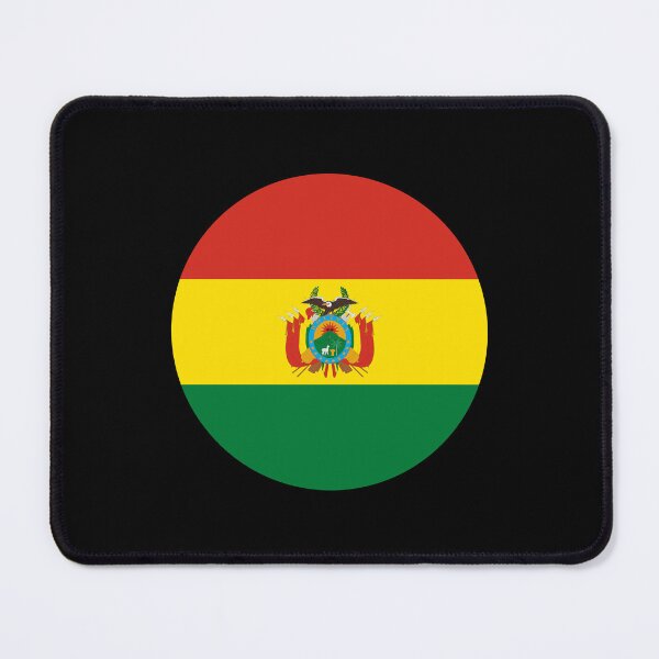Item preview, Bolivia Circle Flag BO designed and sold by shitpostee.