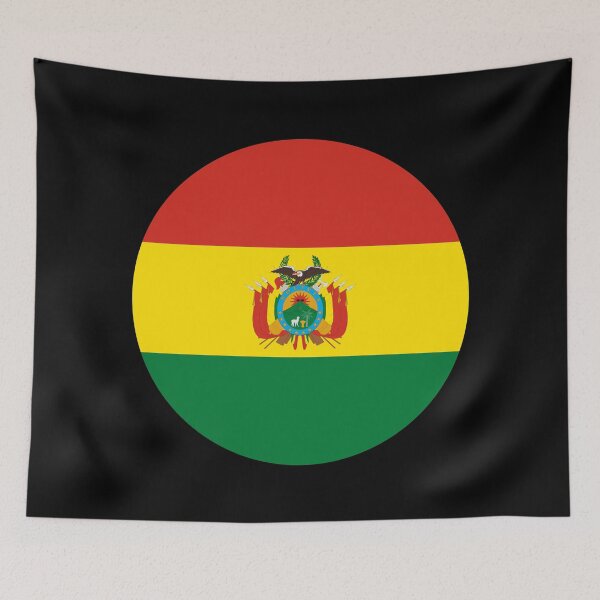 Item preview, Bolivia Circle Flag BO designed and sold by shitpostee.