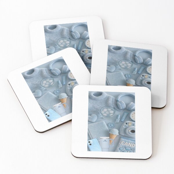 Item preview, Ice Blue Coquette Spiral Notebook designed and sold by animenosekaiii.